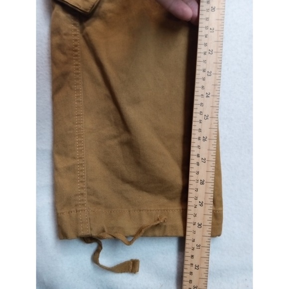 Matchstick Cargo Pants Utility Outdoor Hiking Travel Workwear Khaki Skater 34x30 - Picture 16 of 16